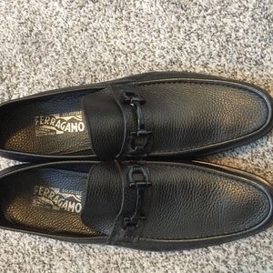 Ferragamo loafers size 12 D- worn once